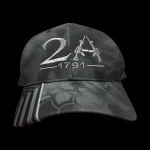 NEW 2nd Amendment 1791 AR-15 Style Embroidered Hat